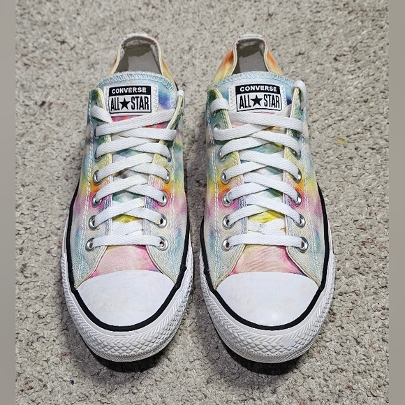 Converse Chuck Taylor All Star Tie Dye Sneakers Women Size 10.5 Mens 9 - Picture 2 of 8